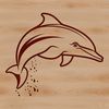 Free Dolphin Clip Art for Commercial Use Dolphin sea creature illustration in vector format