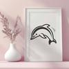 Free Creative Dolphin - Free PNG Download, Commercial Use