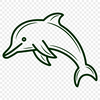 Dolphin Decal In PNG & SVG - Free Digital Download