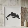 Free Dolphin Template - Free PNG Download