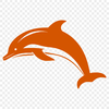 Free Unique Dolphin Clip Art