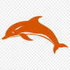 Dolphin Clipart In DXF File Format For Free Download