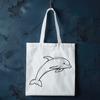 Dolphin Vector Image In SVG, PNG, PDF And DXF Formats