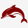 Free Creative Dolphin Vector Drawing