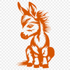 Stunning Donkey - Laser Engraver SVG Free Download