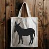 Artistic Standing Donkey Decal