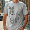 Standing Donkey DXF