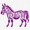 Donkey Vector Illustration In PNG File Format For Free Download