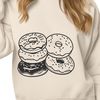 Delicious Donut SVG Clip Art A donut graphic designed as a digital clip art element with scalable vector graphics.