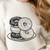 Delicious Donut Vector Graphic A sweet donut dessert food icon for vector design projects.