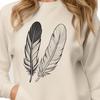 Vector Feathers for Design An SVG graphic of a detailed feather design, suitable for commercial or personal projects.
