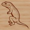 Colorful Lizard Illustration A colorful lizard illustration in vector format, suitable for digital design projects.