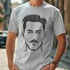 Free Vector Man Outline An outline drawing of an adult man in a basic standing position.