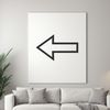 Vector arrow design for web design and laser engrave