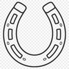 SVG horse shoe design for Cricut and laser cutting