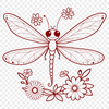 Colorful Dragonfly Design Download Colorful dragonfly illustration suitable for vector design projects