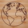 Free SVG Earth Graphic A 2D illustration of the Earth planet in a vector format.
