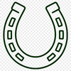 Horse shoe SVG cut file for Cricut and laser cutting