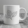 Beautiful Free Clip Art Design A high-quality digital illustration of a single leaf in vector format, suitable for various design applications.