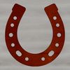 Vector horse shoe SVG for Cricut cutting machine