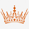Ornate Crown Design Vector A detailed illustration of a crown, suitable for vector art designs.