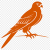Falcon in Flight SVG Icon A detailed illustration of a falcon in flight, created as a free vector graphic for commercial or personal use.