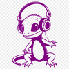 Beautiful Amphibian SVG Graphic A digital illustration of a salamander, suitable for use in various design applications.