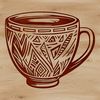 Simple Vector Drinking Cup Design A simple, high-quality illustration of a drinking cup made in vector format.