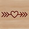 Vector arrow for Cricut and laser engraving