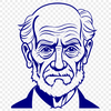 Simple Male Illustration Vector Graphic A simple male figure illustration created as a vector graphic.