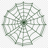 Beautiful SVG Web Design Element High-resolution, scalable graphic of a complex spider web structure.
