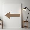 Vector arrow design for laser cutting and Cricut projects
