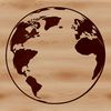 Planetary Map Design Vector Art A high-resolution digital illustration of our planet Earth.