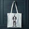 Male Figure Silhouette Design A high-quality, digitally rendered illustration of a male figure with a beard.