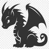 Free Unique Dragon Image SVG - Commercial Use