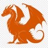 Free Dragon Digital Artwork - Free DXF