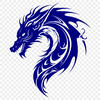 Free Dragon In SVG, PNG, PDF And DXF File Formats - Free