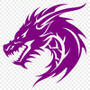 Dragon Printable Artwork In DXF File Format For Free Download