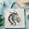 Dragon Decal In PNG & SVG - Free Digital Download