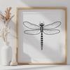 Beautiful Vector Image Download High-quality clip art illustration of a dragonfly
