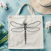 Vector Clip Art of a Dragonfly A detailed vector illustration of a dragonfly in flight, suitable for commercial or personal use.