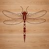 Beautiful Vector Dragonfly Illustration Dragonfly insect illustration in vector format.