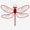 Beautiful Winged Beetle SVG Icon A colorful insect with iridescent wings, ideal for digital designs.