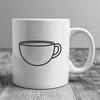 Creative Coffee Cup Template In PDF For Free Download