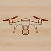 Robotic Flight Machine Vector Art A robotic aerial vehicle (UAV) designed for various uses, including commercial and personal applications.