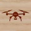 Beautiful UAV Design Vector Graphic Illustration of an unmanned aerial vehicle (UAV) in flight