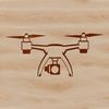 Drones in Flight Vector Art Illustrated vector design of a UAV drone in flight.