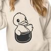 Quacking Goodbye to Vector Files? A waterfowl bird species illustration in vector format.