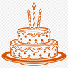 Cake Printable Image In PNG & SVG - Free Digital Download