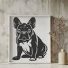 French Bulldog In SVG, PNG, PDF And DXF Files